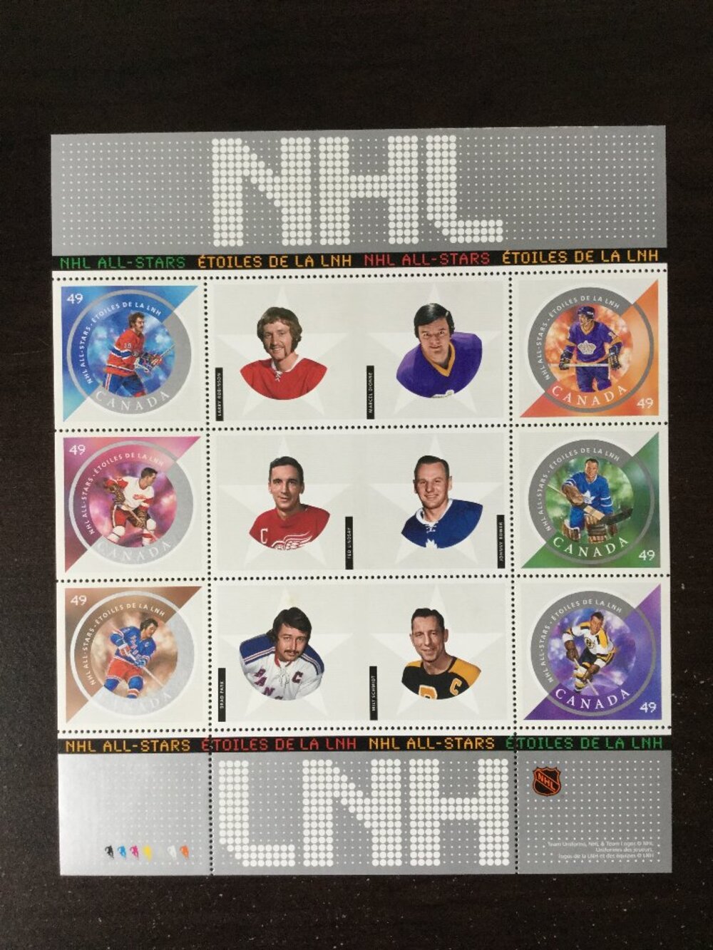 Canadian Hockey Players Commemorative Stamps Bundle - Picture 6 of 11